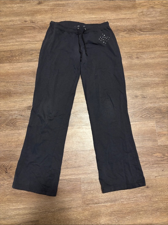 Red Paint Pants - women’s y2k rhinestone sweatpants